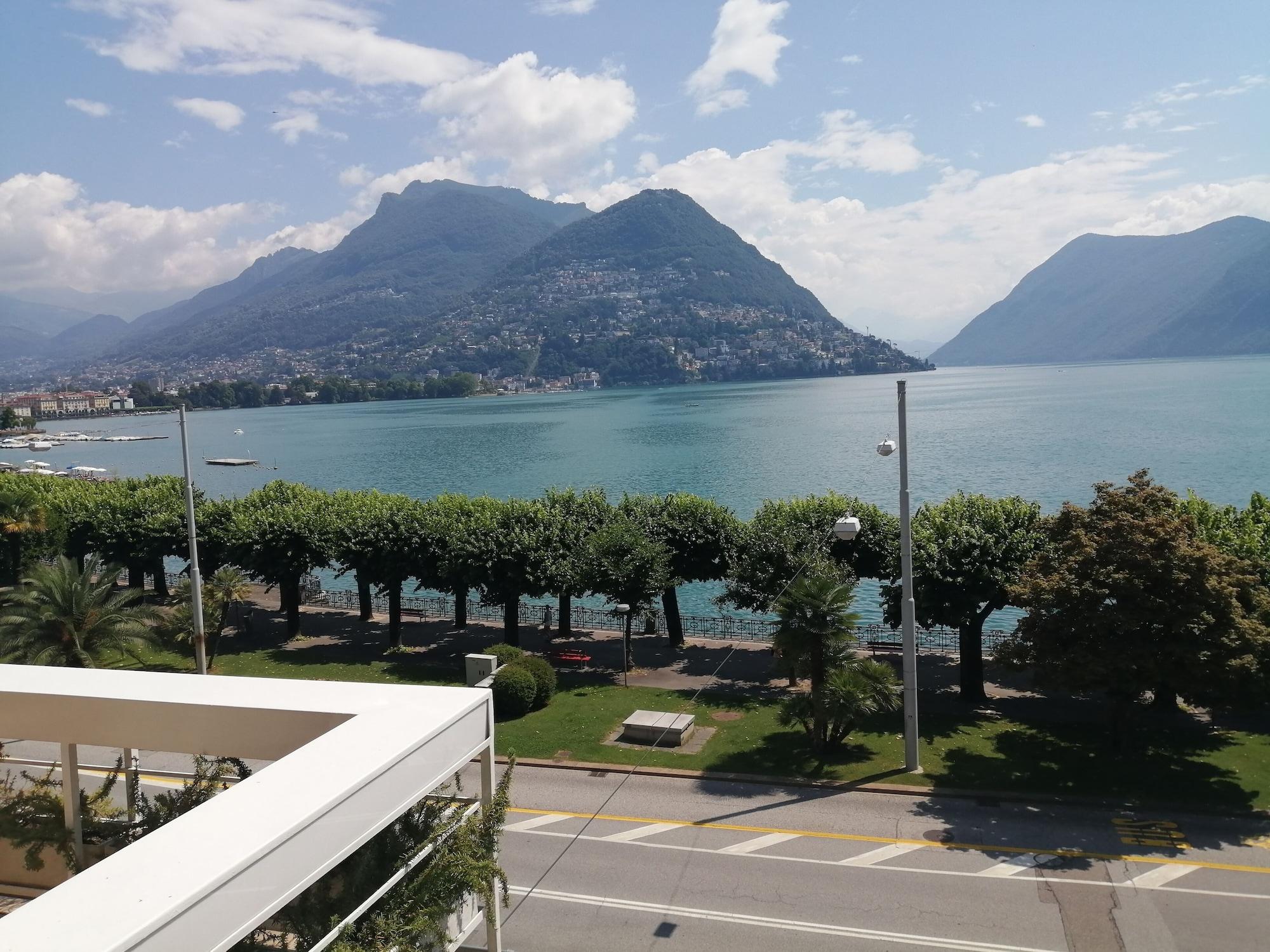 Best Western Hotel Bellevue Au Lac Lugano Exterior photo