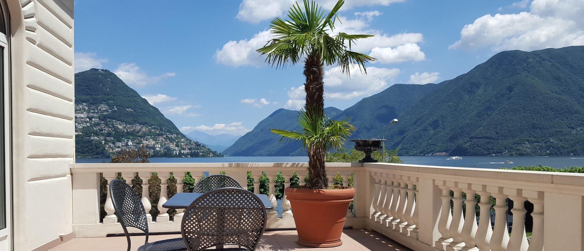 Best Western Hotel Bellevue Au Lac Lugano Exterior photo