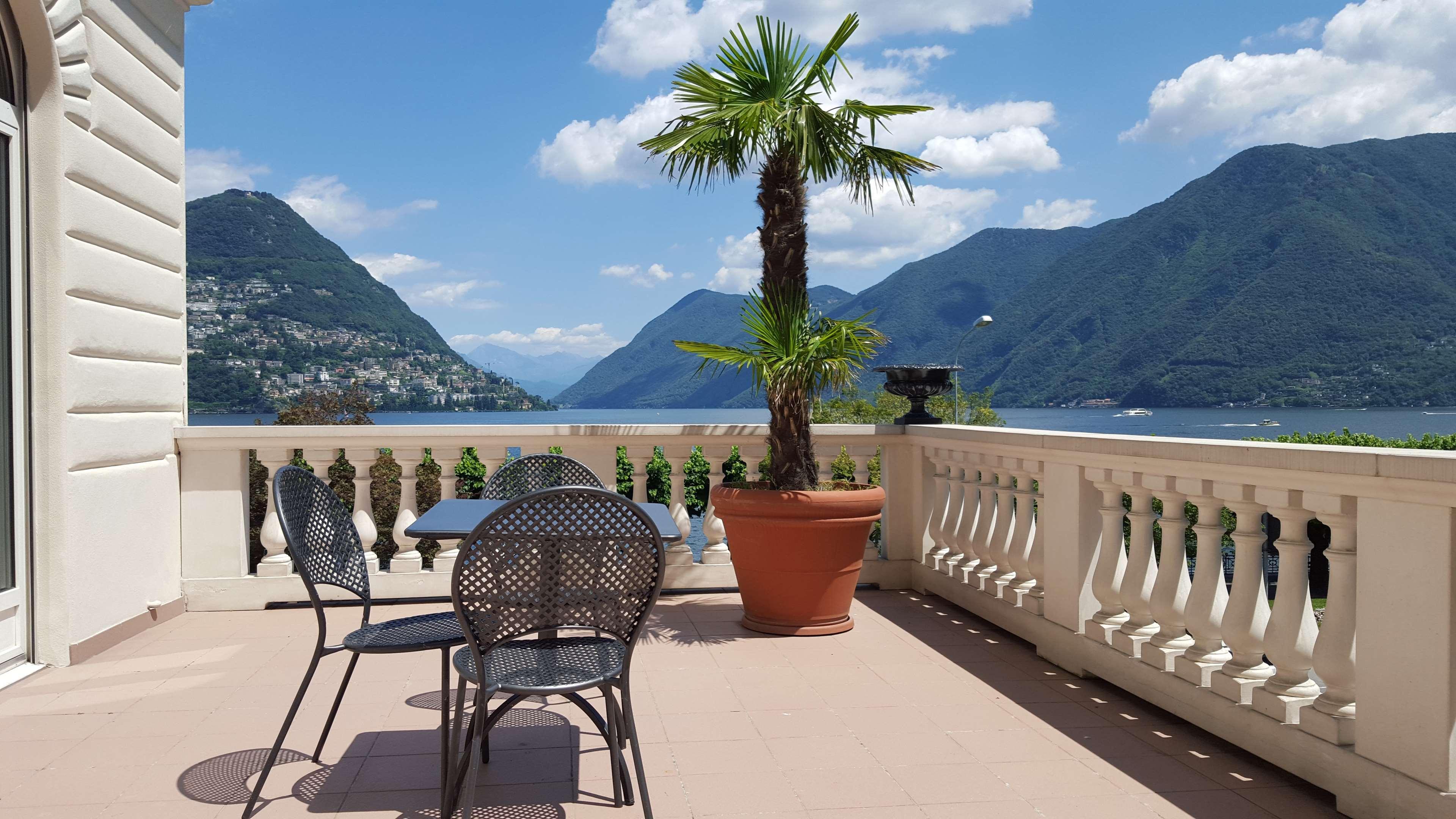 Best Western Hotel Bellevue Au Lac Lugano Exterior photo