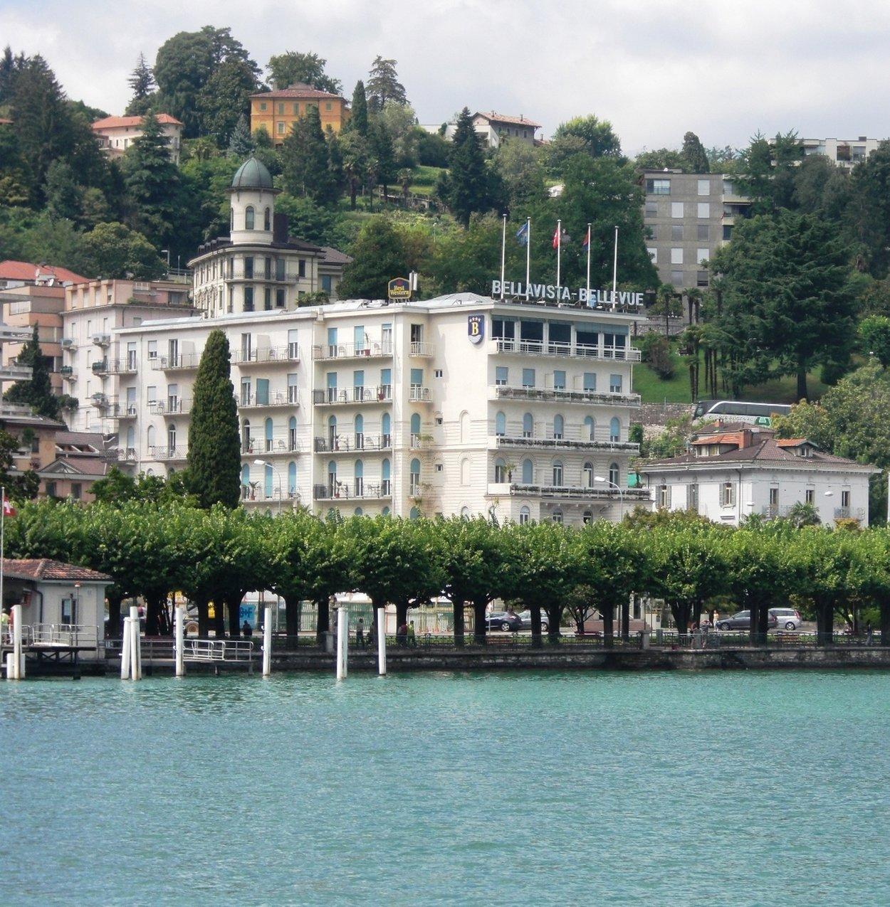 Best Western Hotel Bellevue Au Lac Lugano Exterior photo